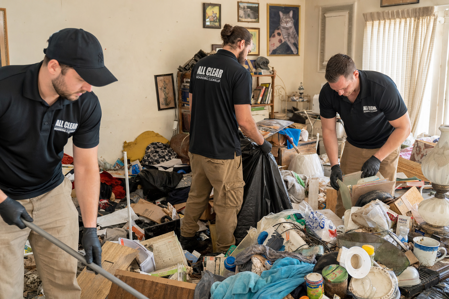 hoarding cleanup crew